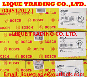 China BOSCH Genuine Common rail injector 0445120121 / 4940640 for Cummins ISLE engine supplier
