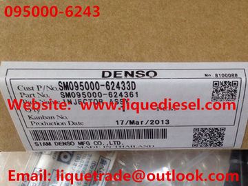 China DENSO injector 095000-6240, 095000-6243 for NISSAN 16600-VM00A, 16600-VM00D, 16600-MB400 supplier