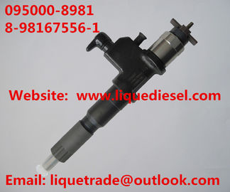 China DENSO Common rail fuel injector 095000-8981 for ISUZU 6WG1 8981675561, 8-98167556-1 supplier