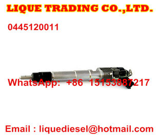 China Genuine and New Common rail injector 0445120011 for FIAT 504066141 IVECO 500371101 supplier