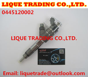 China BOSH 0 445 120 002 Common rail injector 0445120002 for IVECO 500313105 500384284 supplier