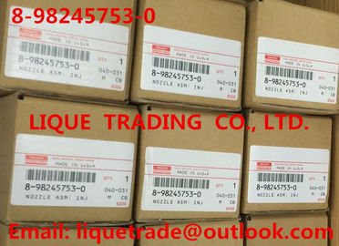 China Genuine and New Common rail injector 8982457530 / 8-98245753-0 for ISUZU Trooper 4JX1 3.0L supplier