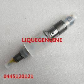 China BOSCH 0 445 120 121 Common rail injector 0445120121 / 4940640 for Cummins ISLE engine supplier