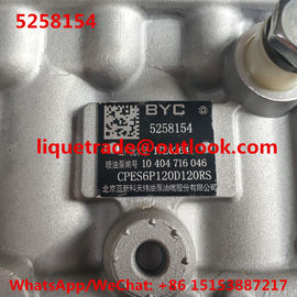 China CUMMINS Genuine fuel pump 5258154 , 10404716046 , 10 404 716 046 , CPES6P120D120RS BYC 11 415 186 003 , 11415186003 supplier