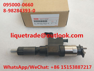 China DENSO fuel injector 095000-0660 for ISUZU 4HK1, 6HK1 8982843930, 8-98284393-0, 8982843931 supplier