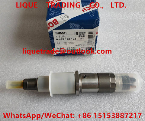 China BOSCH fuel injector 0445120123 , 0 445 120 123 , 4937065 , 0445 120 123 supplier