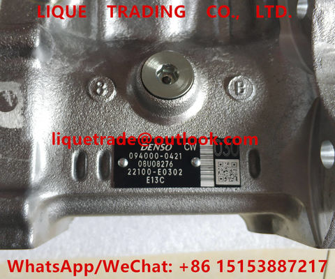 China DENSO HP0 fuel pump 0940000421 , 094000-0421 , 22100-E0302 , 22100E0302 for HINO E13C supplier