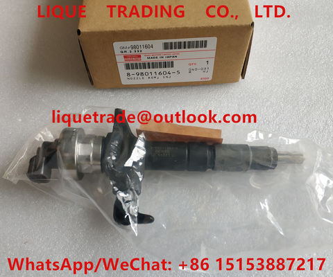 China DENSO fuel injector 095000-6980 ISUZU 98011604, 8-98011604-5 , 8980116045 , 8-98011604-1 , 8980116041 supplier