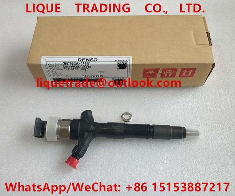 China DENSO common rail injector 295050-0522 , 295050-0520 for TOYOTA 23670-0L090 23670-09350 supplier