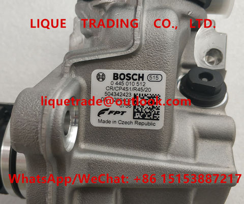 China BOSCH Diesel Pump 0445010512 , 0 445 010 512 , 0445 010 512 , 504342423 , CR/CP4S1/R45/20 supplier