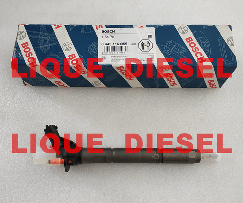 China BOSCH injector 0445116059, 0445116019, 0 445 116 059, 0 445 116 019 for FIAT 580540211, IVECO 5801540211, 504385557 supplier