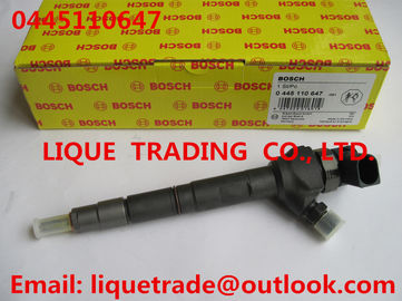 China BOSCH Genuine and New Common rail injector 0445110647 / 0 445 110 647  for VOLKSWAGEN 03L130277J, 03L130277Q supplier