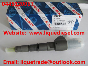 China BOSCH 0 445 120 067 Genuine &amp; New Common Rail Injector 0445120067 for DEUTZ 04290987,VOLVO 20798683 supplier