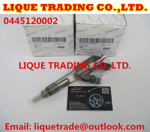 China BOSH 0 445 120 002 Common rail injector 0445120002 for IVECO 500313105 500384284 supplier