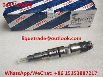 China Genuine New BOSCH injector 0445120064 , 0 445 120 064 , 0445120 064 , 4902255 , 4902825 , 21006085 , 7420806011 supplier