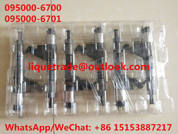 China DENSO common rail injector 095000-6700 , 095000-6701 for SINOTRUK HOWO VG61540080017A supplier