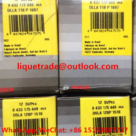 China BOSCH FUEL NOZZLE 0433172040 , 0 433 172 040 , DLLA118P1697 , DLLA 118 P 1697 supplier