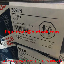 China BOSCH INJECTOR 0445110521 Common rail injector 0 445 110 521 , 0445 110 521 supplier