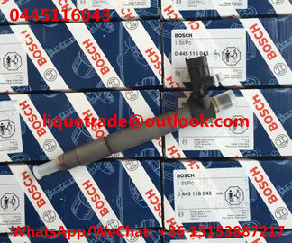 China BOSCH INJECTOR 0445116043 GENUINE Common rail injector 0 445 116 043 , 0445 116 043 supplier