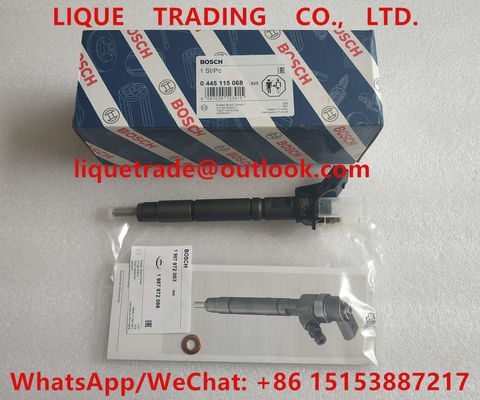 China BOSCH Piezo injector 0445115068, 0445115069 for Mercedes Benz A6460701187, A6460701487 , 0445115 068 supplier