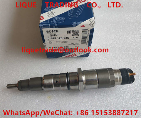 China BOSCH Common rail injector 0445120236 , 0 445 120 236 , 5263308 Genuine and New supplier