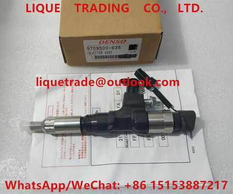 China DENSO injector 9709500-635, 095000-6350, 095000-6351, 095000-6352, 095000-6353, 23670-E0050 for HINO J05E supplier