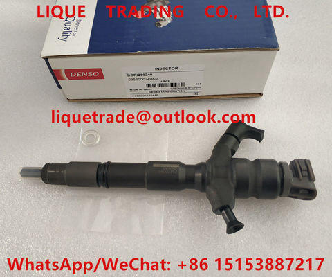 China DENSO Piezo fuel injector 295900-0190 , 295900-0240 ,  2959000240 , 23670-30170, 23670-39445 supplier