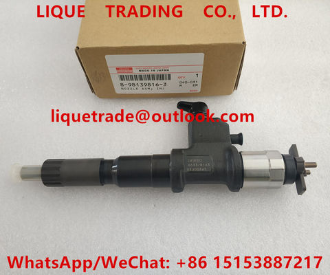 China DENSO fuel injector 8-98139816-3 , 095000-8633 ISUZU injector 8981398163 , 095000-8633 , 8981398160 , 98139816 supplier