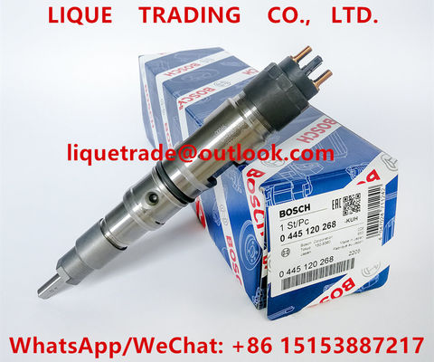 China BOSCH fuel injector 0445120268 , 0 445 120 268 , 400903-00046 , 40090300046 for DOOSAN DL06S supplier