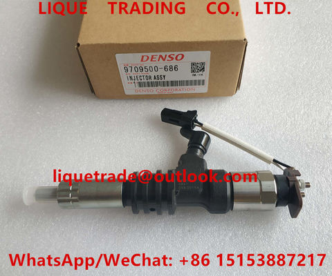 China DENSO fuel injector 9709500-686 , 095000-6860, 095000-6861, ME304627, ME307086 for MITSUBISHI 6M60T supplier