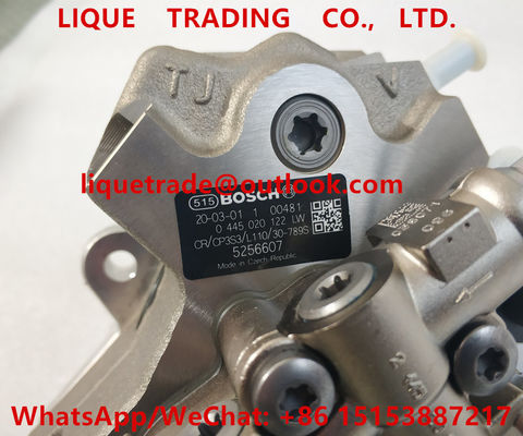 China BOSCH common rail pump 0445020122 for Cummins 5256607 for KOMATSU PC210-8, PC220-8 supplier