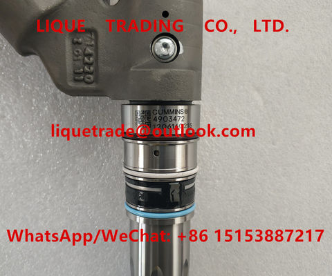 China CUMMINS Genuine diesel fuel injector 4903472 for QSM11 engine supplier