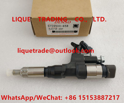 China DENSO injector 9709500-658 , 095000-6583 , 095000-6582 , 095000-6581 , 095000-6580 for HINO 23670-E0320 , 23670E0320 supplier