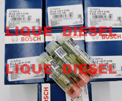 China BOSCH Common Rail NOZZLE 0433172155 , DLLA143P2155 , 0 433 172 155 , DLLA 143 P 2155 supplier