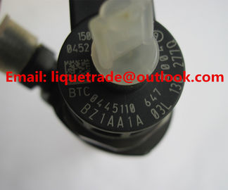 BOSCH Genuine and New Common rail injector 0445110647 / 0 445 110 647  for VOLKSWAGEN 03L130277J, 03L130277Q supplier