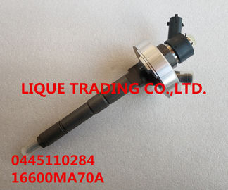 BOSCH Common rail injector 0445110284 , 0 445 110 284 for 16600 MA70A / 16600MA70A / 16600-MA70A supplier