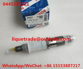 BOSCH 0 445 120 121 Common rail injector 0445120121 / 4940640 for Cummins ISLE engine supplier