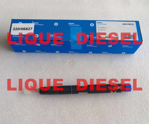 DELPHI injector 28229876 INJECTOR 320/06827 32006827 320-06827 for JCB 4.4D supplier