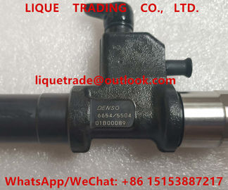 DENSO injector 095000-6654 , 095000-5504 for ISUZU 8-98030550-4 , 8980305504 , 98030550 , 8-98030550-0 , 8980305500 supplier