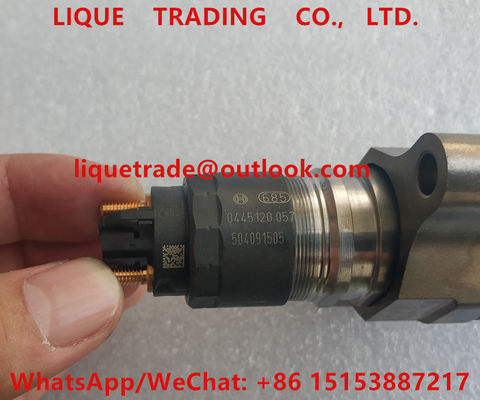 BOSCH fuel injector 0445120057 , 0 445 120 057  for IVECO 504091505,   2854608 supplier