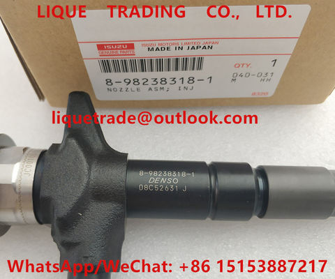 DENSO Common rail injector 8-98238318-1 , 8982383181 , 8-98238318-0 , 8982383180 for ISUZU 98238318 supplier