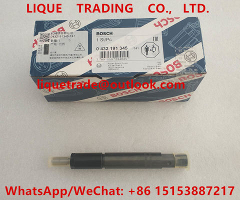 BOSCH fuel injector 0 432 191 345 , 0432191345 , 0432 191 345 for Deutz engine supplier