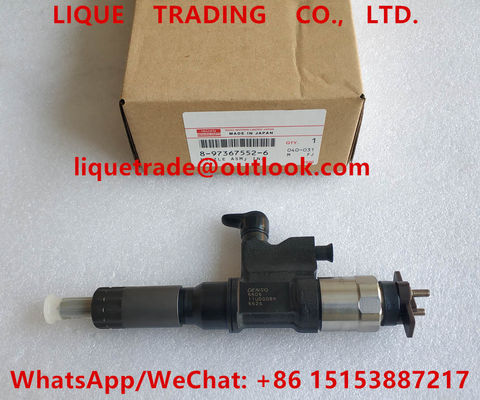 DENSO injector 095000-5505, 095000-5506 ISUZU 8-97367552-5 , 8973675525, 8-97367552-6 , 8973675526 supplier