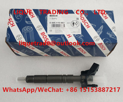 BOSCH Piezo injector 0445115064, 0445115063 for Mercedes Benz A6420701387, A6420701587 supplier