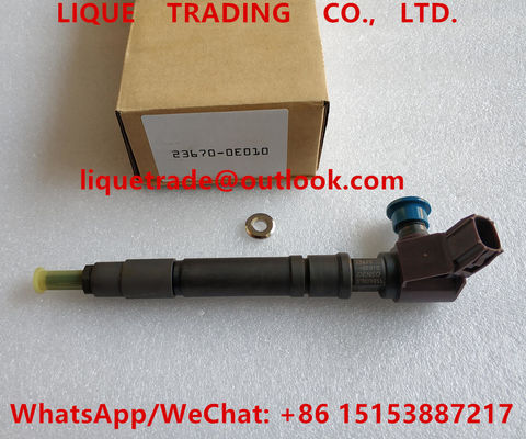 DENSO piezo injector 295700-0550 , 23670-0E010 , 2957000550 , 236700E010 for TOYOTA Hilux REVO 1GD-FTV 2.8L supplier