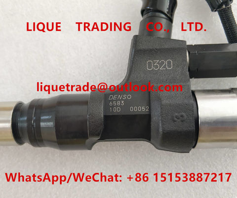 DENSO injector 9709500-658 , 095000-6583 , 095000-6582 , 095000-6581 , 095000-6580 for HINO 23670-E0320 , 23670E0320 supplier