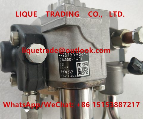 DENSO pump 9729400-140, 294000-1400, 294000-1402, 294000-1403 8981559882, 8-98155988-2, 98155988 for ISUZU supplier