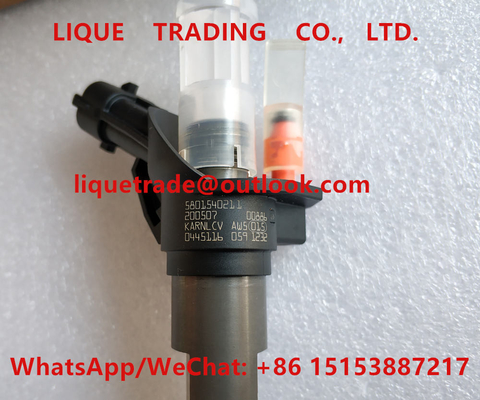 BOSCH injector 0445116059 , 0445116019 for FIAT 580540211, IVECO 5801540211, 504385557 supplier